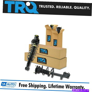 �T�X�y���V���� TRQ���S�ȃX�g���b�g�X�v�����O�A�Z���u���t�����g���A�L�b�g�Z�b�g4PC 04-09 Prius New TRQ Complete Strut Spring Assembly Front Rear Kit Set 4pc for 04-09 Prius New�y���s�A���i�z