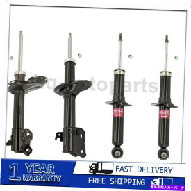 サスペンション 2010年から2012年スバルアウトバック4XリアフロントKYBショック＆ストラットサスペンションストラット For 2010~2012 Subaru Outback 4x Rear Front KYB Shocks & Struts Suspension Strut