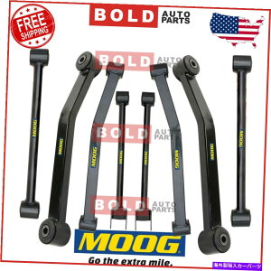 TXyV tgуATXyVRg[A[8PCSZbg2007-2017W[vO[ Front and Rear Suspension Control Arm 8PCS Set Moog For 2007-2017 Jeep Wrangler
