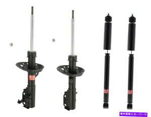 TXyV KYBtgуATXyVXgbgƃVbNAu\[o[AZuLbg KYB Front and Rear Suspension Strut and Shock Absorber Assembly Kit