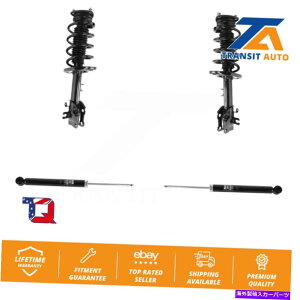 �T�X�y���V���� �t�����g���A�X�g���b�g���X�v�����O�L�b�g15-16�}�c�_CX-5 FWD�͂��ׂẴz�C�[���h���C�u�����O���܂� Front Rear Strut & Spring Kit For 15-16 Mazda CX-5 FWD Excludes All Wheel Drive�y���s�A��