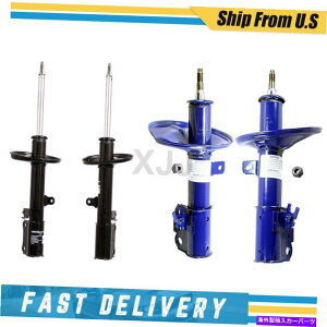 TXyV 1997N2003Ñg^Ao4̃tgATXyVSXgbg̃[Zbg Monroe Set of 4 Front Rear Suspension Complete Strut For 1997-2003 Toyota Avalon