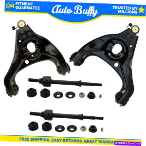 TXyV [O4pcRg[A[w/{[WCghꂽo[NRAM 1500 RWD 2WD MOOG 4pc Lower Control Arm w/ Ball Joints Sway Bar Links for Ram 1500 RWD 2WD