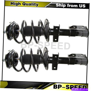 �T�X�y���V���� �t�����g�T�X�y���V�����X�g���b�g�ƃR�C���X�v�����O�A�Z���u��2 x GMC�̃������[2007-2012 Front Suspension Struts and Coil Spring Assembly 2 X Monroe For GMC 2007-2012