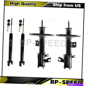 サスペンション 日産最大2009-2014 4 xモンローフロント&リアショックアブソーバーストラット Fits Nissan Maxima 2009-2014 4 X Monroe Front & Rear Shock Absorber Strut