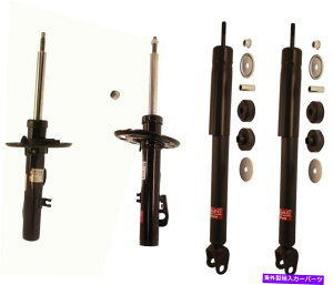 TXyV KYBtgATXyVXgbgVbNAu\[o[LbgJ[MKS 2010-2012 KYB Front & Rear Suspension Strut Shock Absorbers Kit for Lincoln MKS 2010-2012