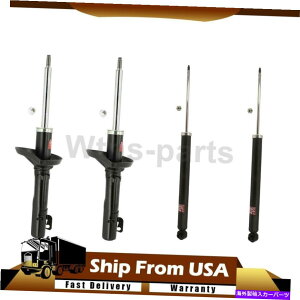 �T�X�y���V���� Kyb Exclec-G�t�����g���A�V���b�N���X�g���b�g4PCS 2001-2004�t�H���N�X���[�Q���W�F�b�^�ɐݒ� KYB Excl-G Front Rear Shock & Struts 4pcs Set For 2001-2004 Volkswagen Jetta�y���s�A���i�z