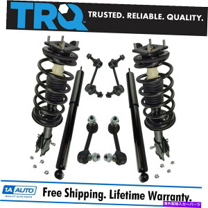 �T�X�y���V���� CX-9�p��Sway�o�[�G���h�����N�L�b�g�t��TRQ�t�����g�����A�X�g���b�g���V���b�N�A�u�\�[�o�[ TRQ Front & Rear Strut & Shock Absorbers with Sway Bar End Links Kit for CX-9�y���s�A���i�z