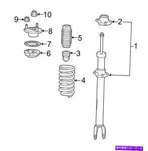 TXyV {OEMTXyVXgbgtghCo[ZfX2133204130ɋ Genuine OEM Suspension Strut Front Driver Left for Mercedes 2133204130