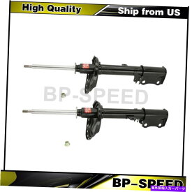 サスペンション トヨタのための後部左後部サスペンションストラット2 x Kyb 2009-2012 Rear Left Rear Right Suspension Strut 2 X KYB For Toyota 2009-2012