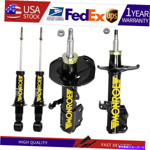 �T�X�y���V���� �g���^�J���[��2003-2008 4x�������[�V���b�N�z�����A�t�����g�T�X�y���V�����X�g���b�g For Toyota Corolla 2003-2008 4X Monroe Shock Absorb Rear Front Suspension Struts�y���s�A���i�z