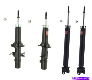 TXyV KYBtgуATXyVXgbgƃVbNAu\[o[AZuLbg KYB Front and Rear Suspension Strut and Shock Absorber Assembly Kit