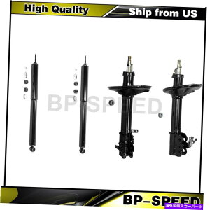 サスペンション リアフロントショックアブソーバーショックストラット4xモンローショック&ストラットトヨタラブ4 Rear Front Shock Absorber Shocks Strut 4X Monroe Shocks & Struts For Toyota RAV4