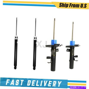 TXyV 2013N2018ÑtH[htH[JX4̃AtgVbNTXyVSXgbg̃Zbg Set of 4 Rear Front Shocks Suspension Complete Struts For 2013-2018 Ford Focus