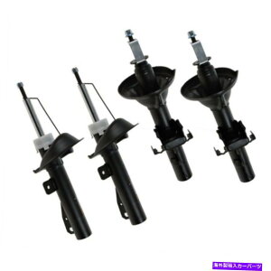 �T�X�y���V���� 97-00�֊s99-02�N�[�K�[97-00�~�X�e�B�b�N�̃t�����g�����A�X�g���b�g�V���b�N�Z�b�g4 Front & Rear Strut Shock Set of 4 For 97-00 Contour 99-02 Cougar 97-00 Mystique�y���s�A���i�z