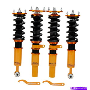 TXyV BMW 5V[YAWD XI E60 03-10 adj̃RCI[o[XvOLbgB̃VbN͎xł Coilovers Spring Kit for BMW 5 Series AWD XI E60 03-10 Adj. Height Shocks Struts