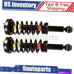 �T�X�y���V���� Monroe Struts��Coil Spring 2009-2013 Ford F-150�̃t�����g2�̊��S�ȃ��[�h�t�����g2 Monroe Struts & Coil Spring Complete Loaded Front 2 Of For 2009-2013 Ford F-150�y���s�A���i�z