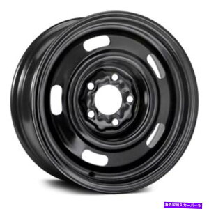 zC[@4{Zbg RT 15 "X`[zC[5OX40709zC[15x6i7A5x114.3j4̃ubNZbg RT 15" STEEL WHEEL 5 LUG X40709 Wheels 15x6 (7, 5x114.3) Black Rims Set of 4
