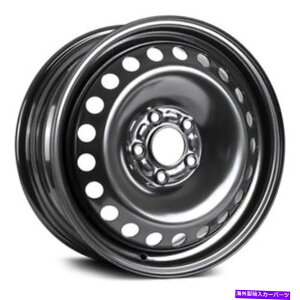 zC[@4{Zbg RT 16 "X`[zC[5OX40838zC[16x6i50A5x108j4̃ubNZbg RT 16" STEEL WHEEL 5 LUG X40838 Wheels 16x6 (50, 5x108) Black Rims Set of 4