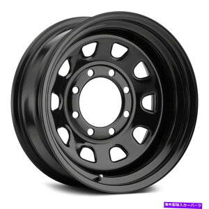 �z�C�[���@4�{�Z�b�g �r�W����84 D�E�B���h�E�z�C�[��15x8�i-19�A5x114.3�A83�j4�̃u���b�N�����Z�b�g Vision 84 D-WINDOW Wheels 15x8 (-19, 5x114.3, 83) Black Rims Set of 4�y���s�A���i�z