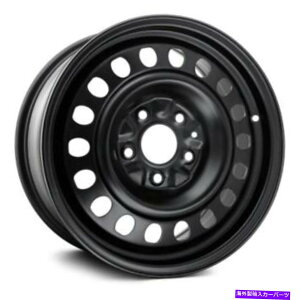 zC[@4{Zbg RT 17 "X`[zC[5OX47527zC[17x7i40A5x127j4̃ubNZbg RT 17" STEEL WHEEL 5 LUG X47527 Wheels 17x7 (40, 5x127) Black Rims Set of 4