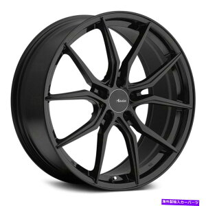 �z�C�[���@4�{�Z�b�g Advanti Racing Hybris Wheels 17x7.5�i45�A5x112�A66.6�j4�̃u���b�N�����Z�b�g Advanti Racing HYBRIS Wheels 17x7.5 (45, 5x112, 66.6) Black Rims Set of 4�y���s�A���i�z