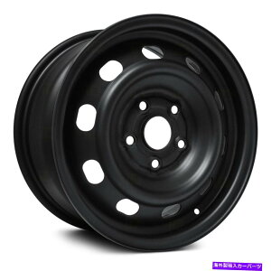 zC[@4{Zbg RT 15 "X`[zC[5OX45160zC[15x6.5i45A5x114.3j4̃ubNZbg RT 15" STEEL WHEEL 5 LUG X45160 Wheels 15x6.5 (45, 5x114.3) Black Rims Set of 4