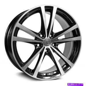 zC[@4{Zbg RTXtH[XzC[15x6.5i45A5x114.3A73.1j4̃ubNZbg RTX FORCE Wheels 15x6.5 (45, 5x114.3, 73.1) Black Rims Set of 4