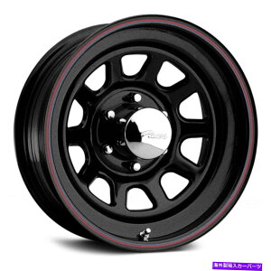 zC[@4{Zbg PACER 342BfCgizC[15x8i-13A5x127A83.82j4̃ubNZbg Pacer 342B DAYTONA Wheels 15x8 (-13, 5x127, 83.82) Black Rims Set of 4