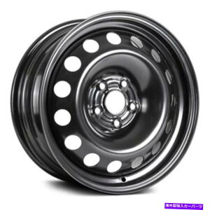 zC[@4{Zbg RT 16 "X`[zC[5OX46656zC[16x6.5i39A5x105j4̃ubNZbg RT 16" STEEL WHEEL 5 LUG X46656 Wheels 16x6.5 (39, 5x105) Black Rims Set of 4