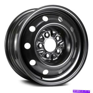 zC[@4{Zbg RT 15 "X`[zC[5OX99126NzC[15x6.5i40A5x114.3j4̃ubNZbg RT 15" STEEL WHEEL 5 LUG X99126N Wheels 15x6.5 (40, 5x114.3) Black Rims Set of 4