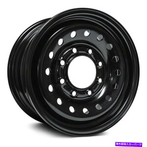 zC[@4{Zbg RT 16 "X`[zC[8OX46865zC[16x6.5i28A8x165.1j4̃ubNZbg RT 16" STEEL WHEEL 8 LUG X46865 Wheels 16x6.5 (28, 8x165.1) Black Rims Set of 4