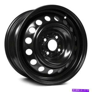 zC[@4{Zbg RT 15 "X`[zC[4OX45619zC[15x5.5i40A4x100j4̃ubNZbg RT 15" STEEL WHEEL 4 LUG X45619 Wheels 15x5.5 (40, 4x100) Black Rims Set of 4
