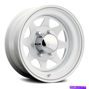 zC[@4{Zbg PACER 310WzC[15x8i-19A6x139.7A108.71j4̃zCgZbg Pacer 310W Wheels 15x8 (-19, 6x139.7, 108.71) White Rims Set of 4