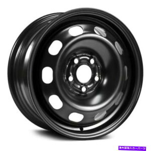 zC[@4{Zbg RT 15 "X`[zC[5OX99130NzC[15x6i38A5x100j4̃ubNZbg RT 15" STEEL WHEEL 5 LUG X99130N Wheels 15x6 (38, 5x100) Black Rims Set of 4