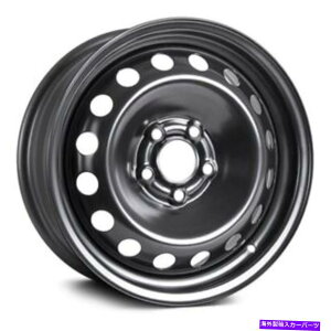 zC[@4{Zbg RT 16 "X`[zC[5OX40837zC[16x6.5i43A5x108j4̃ubNZbg RT 16" STEEL WHEEL 5 LUG X40837 Wheels 16x6.5 (43, 5x108) Black Rims Set of 4