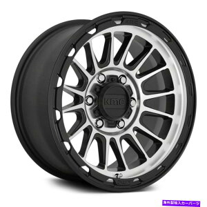 �z�C�[���@4�{�Z�b�g KMC KM542�C���p�N�g�z�C�[��16x7�i30�A5x114.3�A72.56�j4�̃u���b�N�����Z�b�g KMC KM542 IMPACT Wheels 16x7 (30, 5x114.3, 72.56) Black Rims Set of 4�y���s�A���i�z