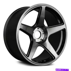 �z�C�[���@4�{�Z�b�g xxr 575�z�C�[��18x9.5�i35�A5x100�A73.1�j4�̃u���b�N�����Z�b�g XXR 575 Wheels 18x9.5 (35, 5x100, 73.1) Black Rims Set of 4