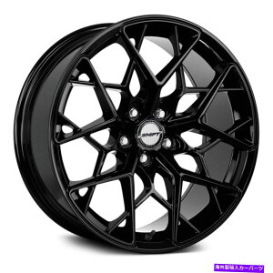 �z�C�[���@4�{�Z�b�g �V�t�g�s�X�g���z�C�[��18x8.5�i32�A5x112�A73.1�j4�̃u���b�N�����Z�b�g Shift PISTON Wheels 18x8.5 (32, 5x112, 73.1) Black Rims Set of 4