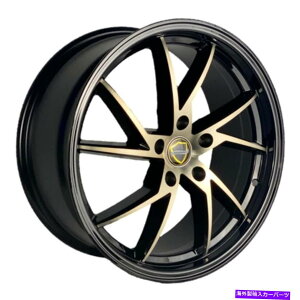 �z�C�[���@4�{�Z�b�g �G���K���X�V���[�v�z�C�[��18x8�i35�A5x114.3�A73.1�j4�̃u���b�N�����Z�b�g Elegance SHARP Wheels 18x8 (35, 5x114.3, 73.1) Black Rims Set of 4�y���s�A���i�z