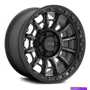 zC[@4{Zbg KMC KM547 Carnage Wheels 16x8i0A6x139.7A106.1j4̃ubNZbg KMC KM547 CARNAGE Wheels 16x8 (0, 6x139.7, 106.1) Black Rims Set of 4