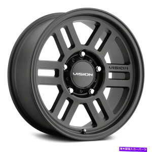 �z�C�[���@4�{�Z�b�g Vision 355 Manx 2�I�[�o�[�����h�z�C�[��16x8�i0�A8x165.1�A125.2�j4�̃u���b�N�����Z�b�g Vision 355 MANX 2 OVERLAND Wheels 16x8 (0, 8x165.1, 125.2) Black Rims Set of 4�y���s�A���i�z