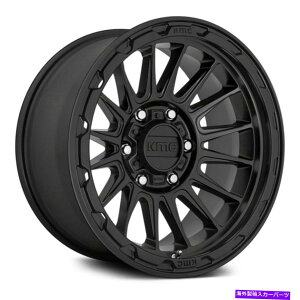�z�C�[���@4�{�Z�b�g KMC KM542�C���p�N�g�z�C�[��17x8�i35�A5x127�A71.5�j4�̃u���b�N�����Z�b�g KMC KM542 IMPACT Wheels 17x8 (35, 5x127, 71.5) Black Rims Set of 4�y���s�A���i�z