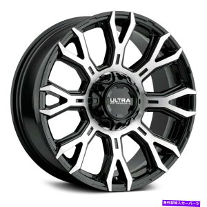 zC[@4{Zbg Ultra 123U ScorpionzC[17x9i12A5x127A87j4̃ubNZbg Ultra 123U SCORPION Wheels 17x9 (12, 5x127, 87) Black Rims Set of 4