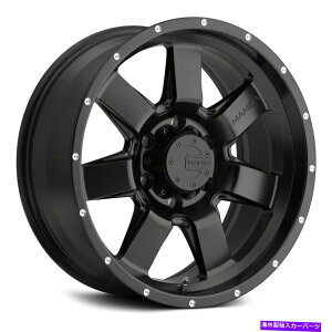 �z�C�[���@4�{�Z�b�g Mamba M14�z�C�[��18x9�i-6�A5x127�A78.1�j4�̃u���b�N�����Z�b�g Mamba M14 Wheels 18x9 (-6, 5x127, 78.1) Black Rims Set of 4�y���s�A���i�z