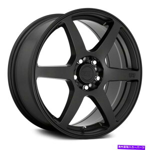 �z�C�[���@4�{�Z�b�g Motegi Racing MR143 CS6�z�C�[��17x7�i40�A5x114.3�A72.56�j4�̃u���b�N�����Z�b�g Motegi Racing MR143 CS6 Wheels 17x7 (40, 5x114.3, 72.56) Black Rims Set of 4