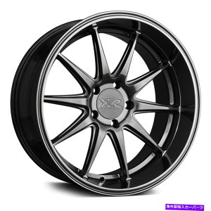�z�C�[���@4�{�Z�b�g XXR 527D�z�C�[��18x9�i35�A5x100�A73.1�j4�̃u���b�N�����Z�b�g XXR 527D Wheels 18x9 (35, 5x100, 73.1) Black Rims Set of 4