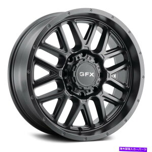 �z�C�[���@4�{�Z�b�g G-FX TM5�z�C�[��17x8.5�i18�A8x170�A125.2�j4�̃u���b�N�����Z�b�g G-FX TM5 Wheels 17x8.5 (18, 8x170, 125.2) Black Rims Set of 4