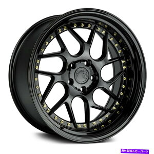 zC[@4{Zbg aodhan ds01zC[18x10.5i15A5x114.3A73.1j4̃ubNZbg Aodhan DS01 Wheels 18x10.5 (15, 5x114.3, 73.1) Black Rims Set of 4