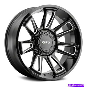 �z�C�[���@4�{�Z�b�g G-FX TR21�z�C�[��18x9�i12�A6x135�A93.2�j4�̃u���b�N�����Z�b�g G-FX TR21 Wheels 18x9 (12, 6x135, 93.2) Black Rims Set of 4�y���s�A���i�z